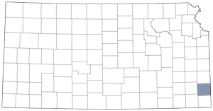 Crawford County locator map