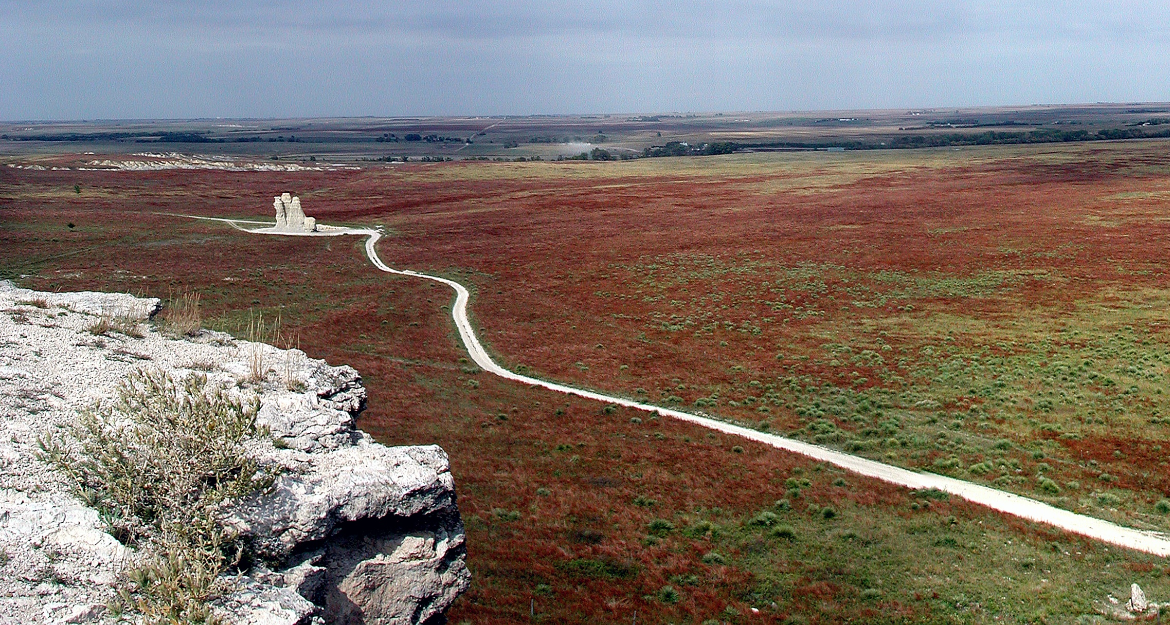 Landscape around Castle Rock, circa 2003