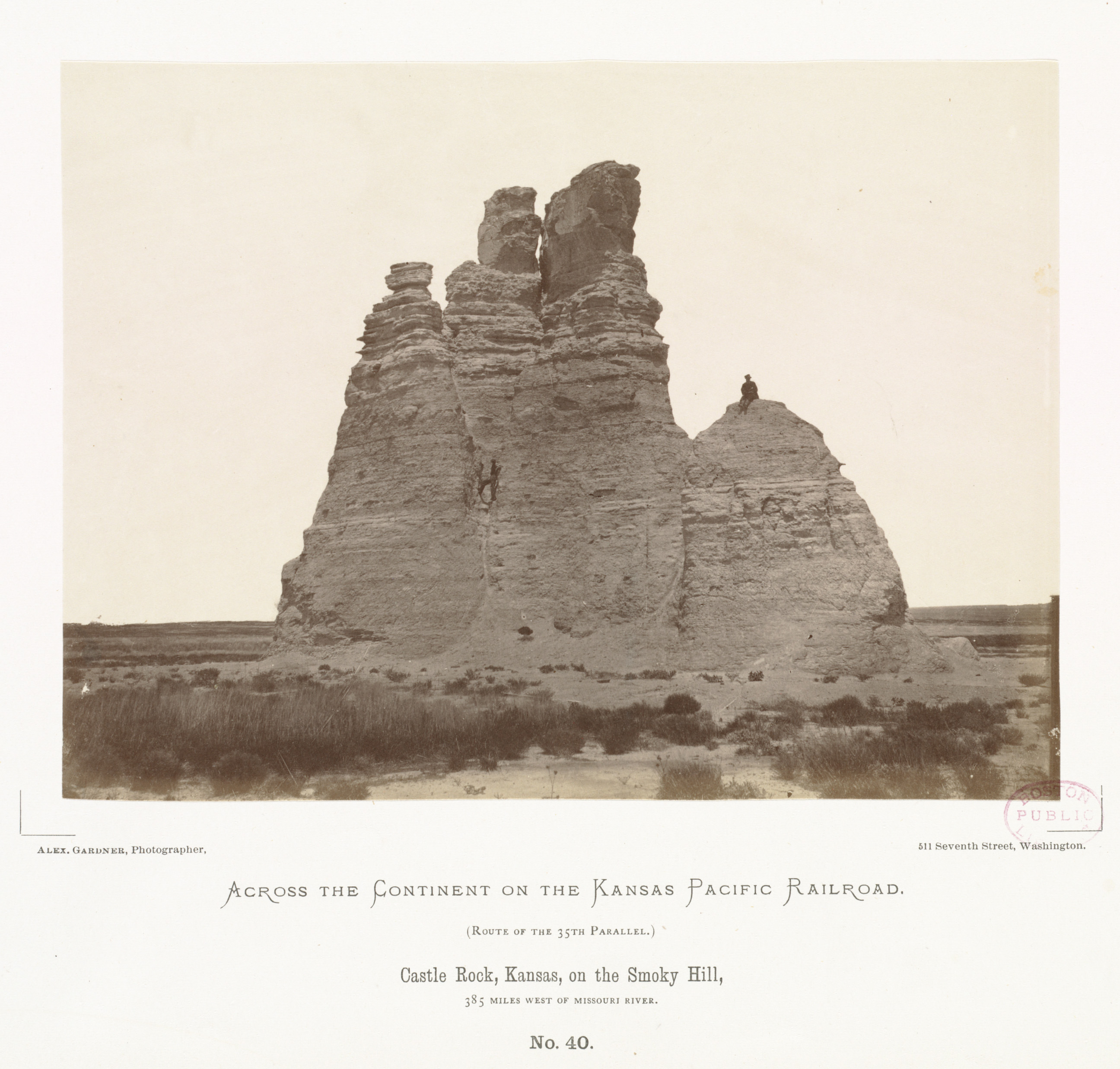 Castle Rock, circa 1867-1869