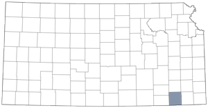 Montgomery County locator map