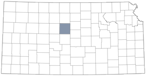 Russell County locator map
