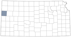 Wallace County locator map
