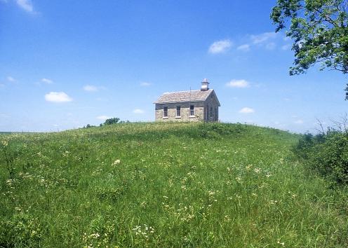 Limestone schoolhouse