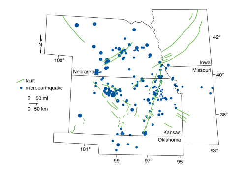 Microquakes recorded by the KGS