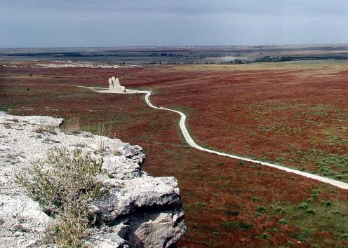 Landscape around Castle Rock, circa 2003