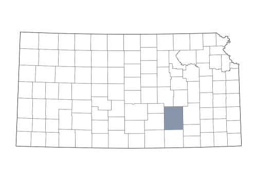 Butler County is in the Flint Hills region of Kansas