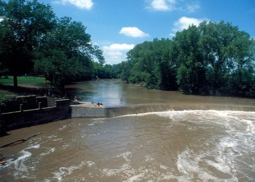Waterfall on Cottonwood River
