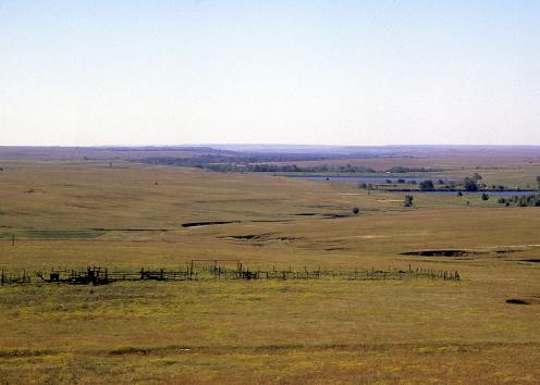 Pastureland in the Flint Hills