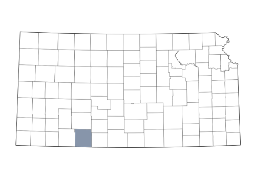 Clark County is in southwest Kansas along the Oklahoma state line