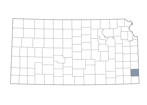 Crawford County is in southeast Kansas