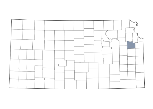 Douglas County is in northeast Kansas