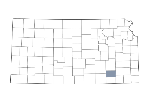 Elk County is in southeast Kansas