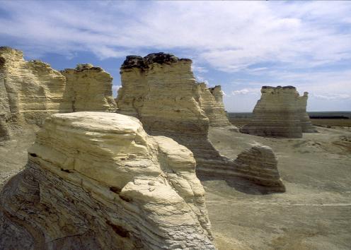 Chalk formations