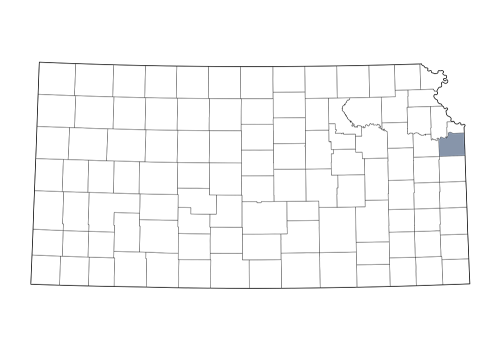 Johnson County is in northeast Kansas along the Missouri state line