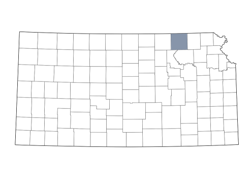 Marshall County is in northeast Kansas along the Nebraska state line