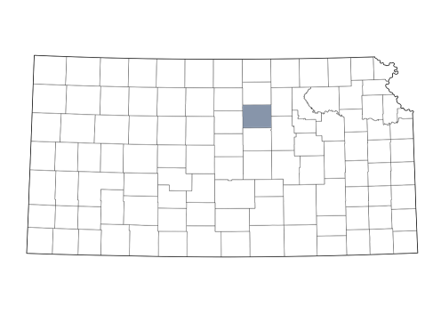 Ottawa County is in north-central Kansas