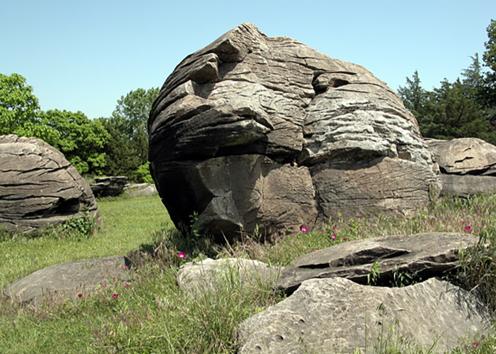 Sandstone concretions