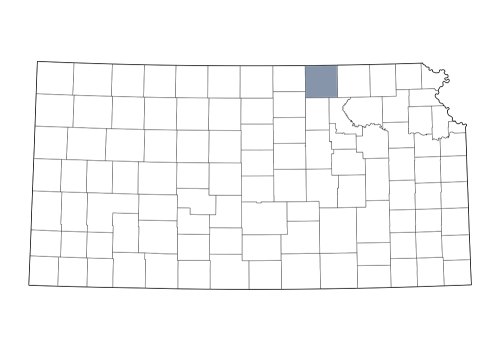 Washington County is in north-central Kansas